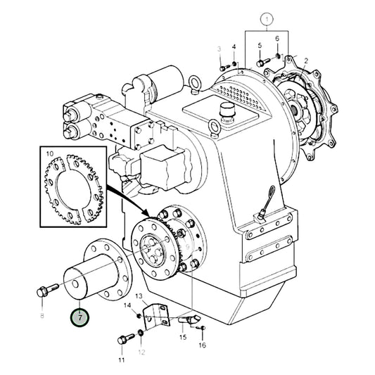 3883414 - Shaft Coupling