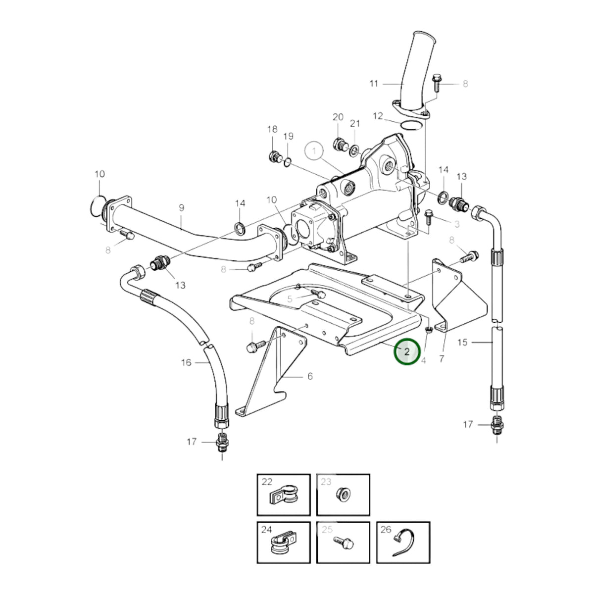 3887366 - Bracket