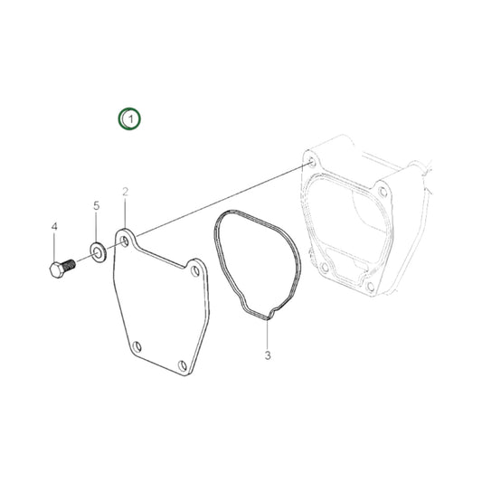 3888819 - Exhaust Block-Off