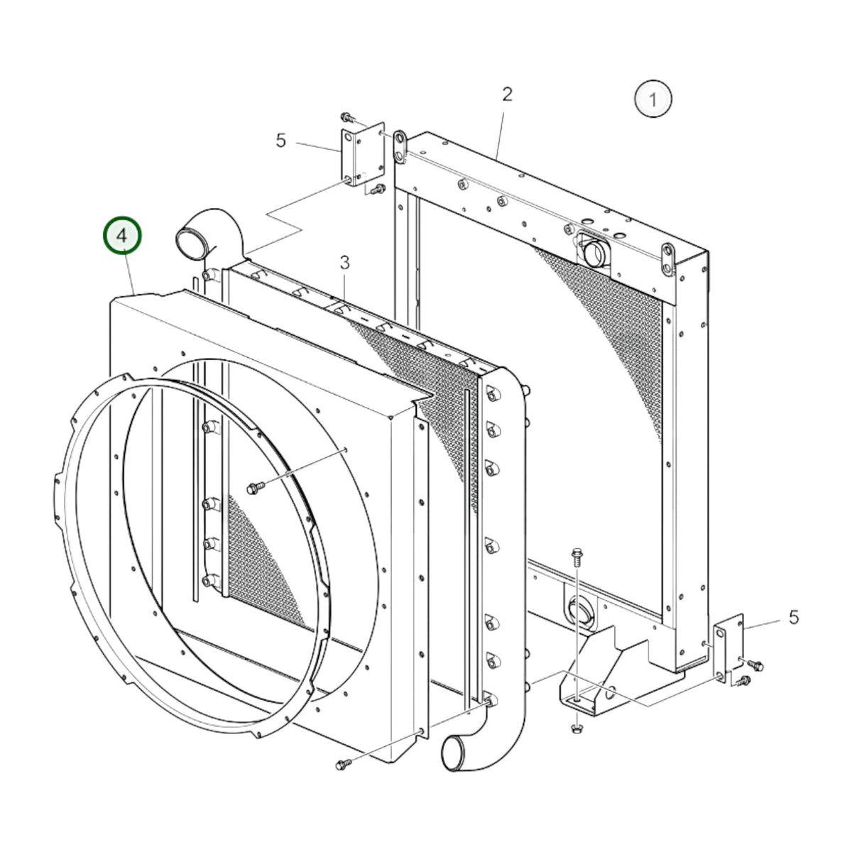 40005100 - Fan Shroud