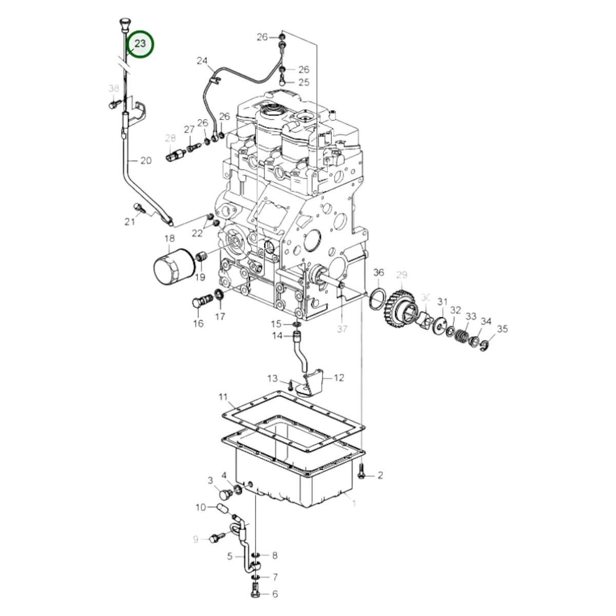 40005668 - Dipstick