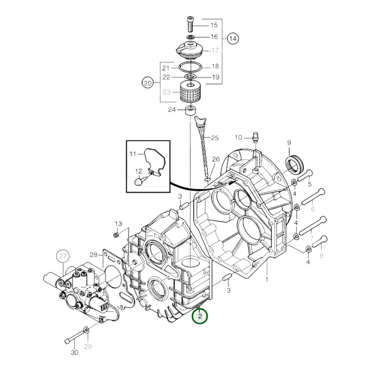 40005670 - Transmission Housing