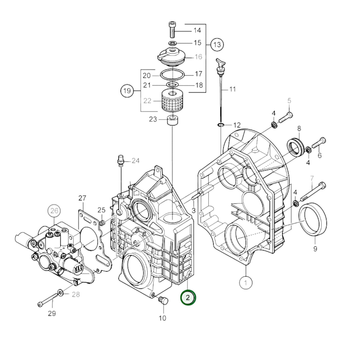40005873 - Transmission Housing