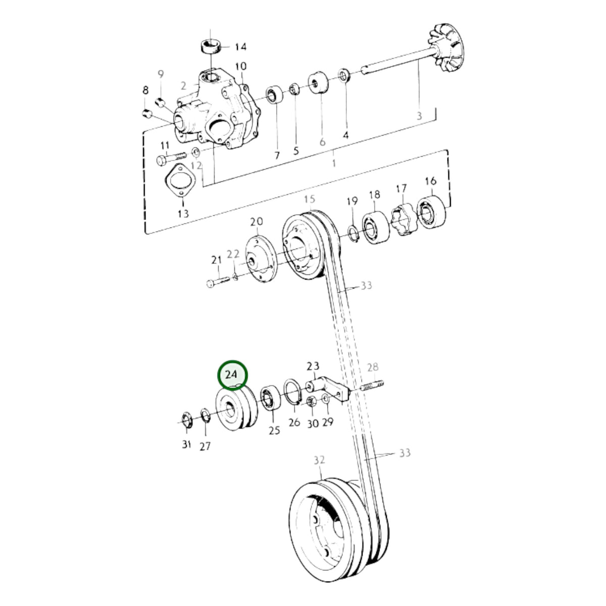 411670 - V-Belt Pulley