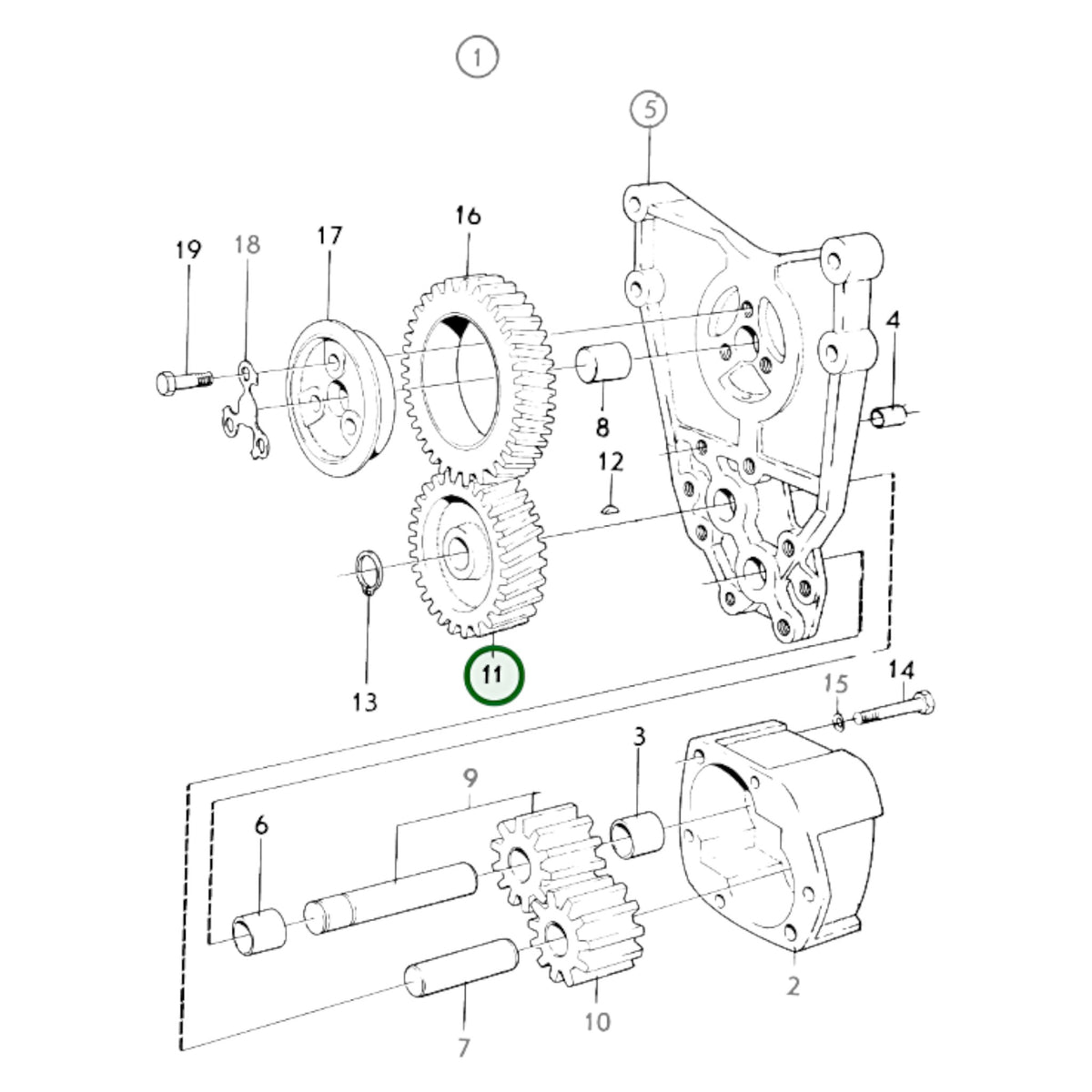 422043 - Oil Pump Wheel