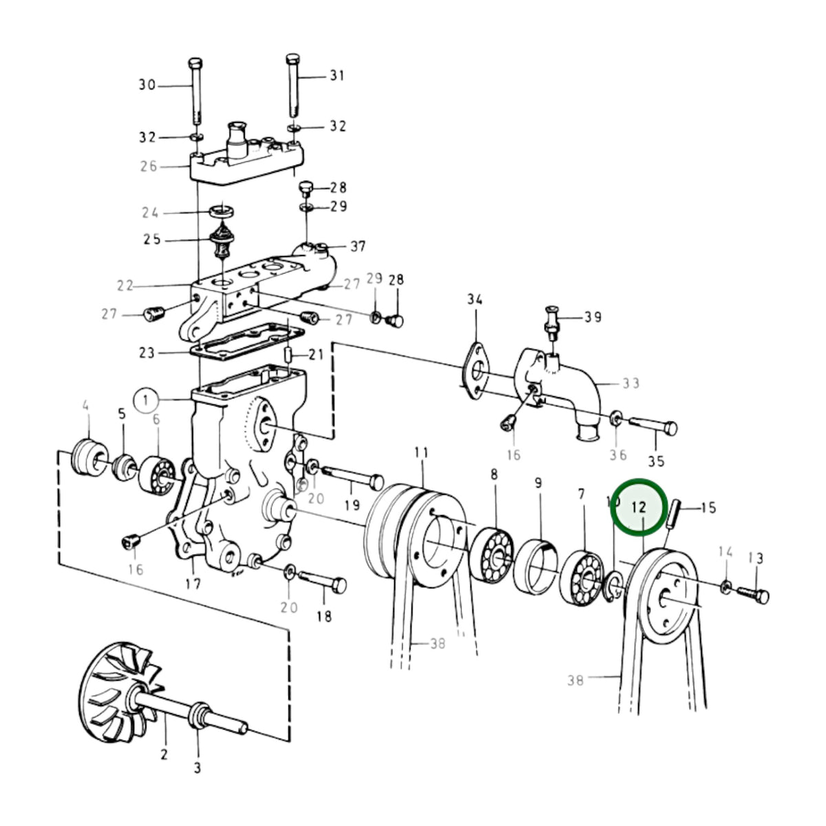 422499 - V-Belt Pulley