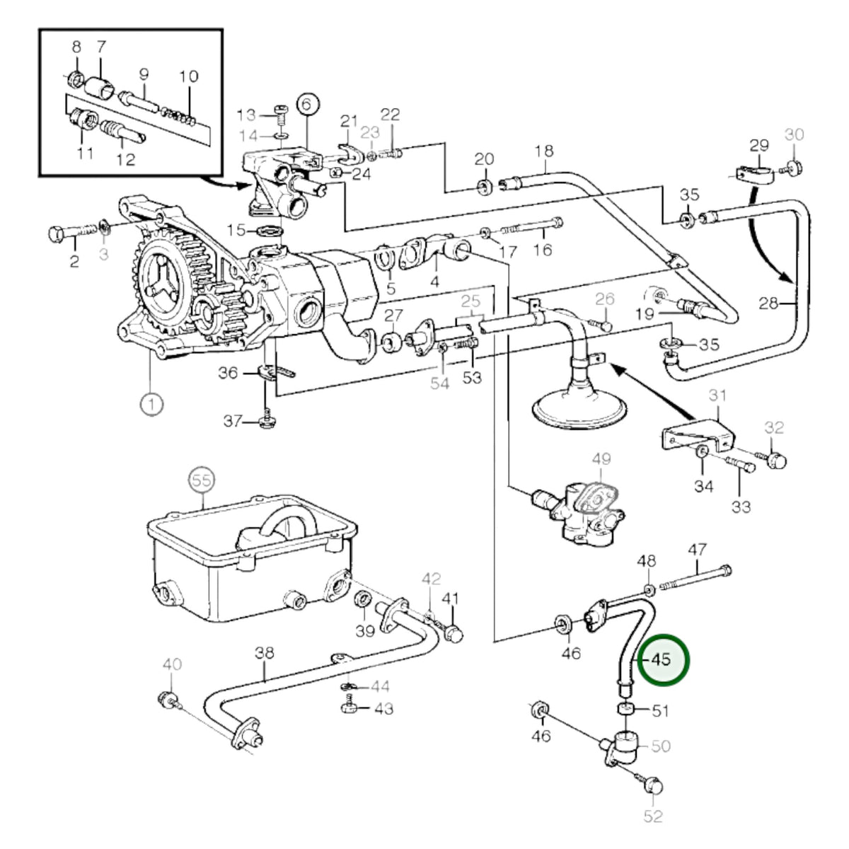 425409 - Suction Pipe