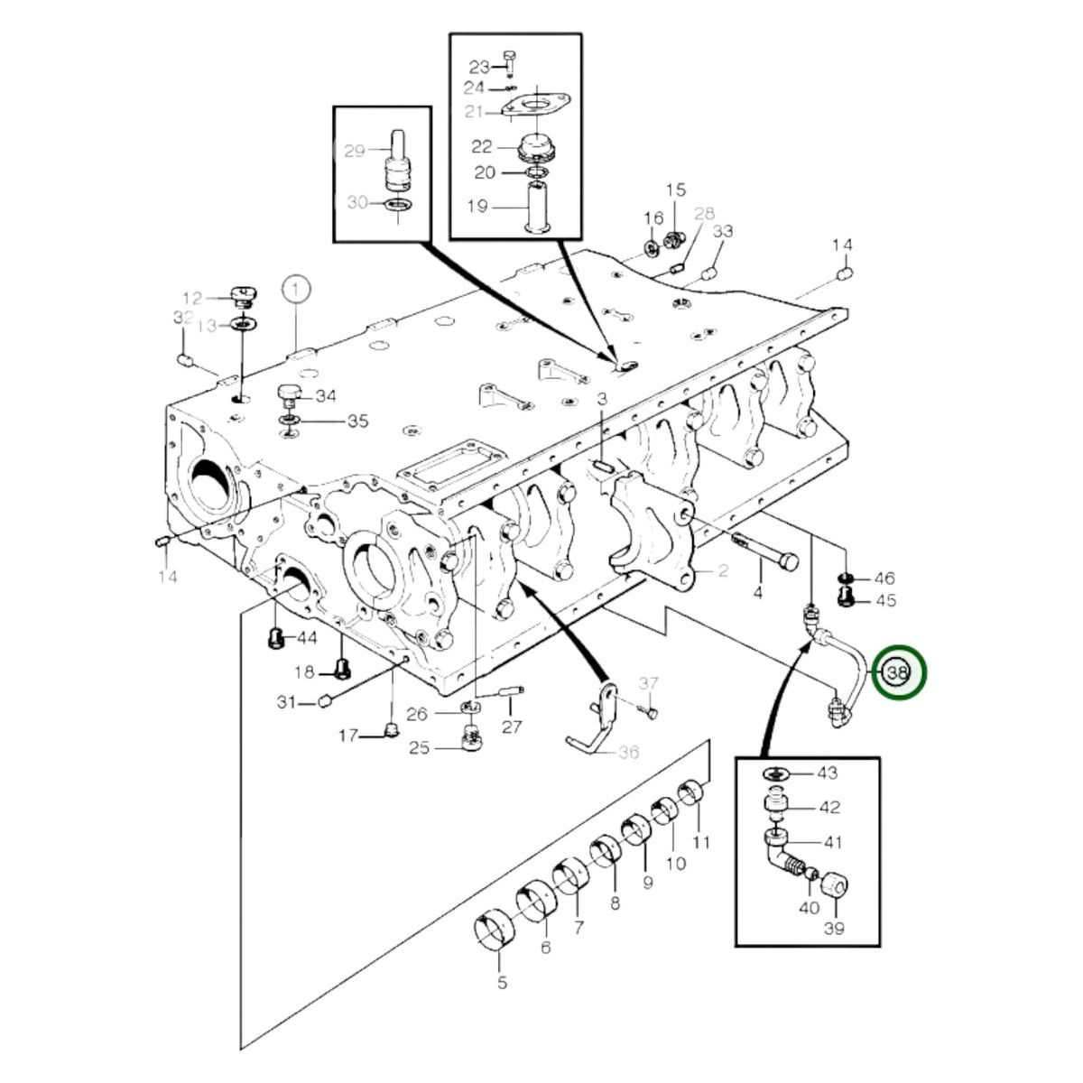 425557 - Oil Pressure Pipe