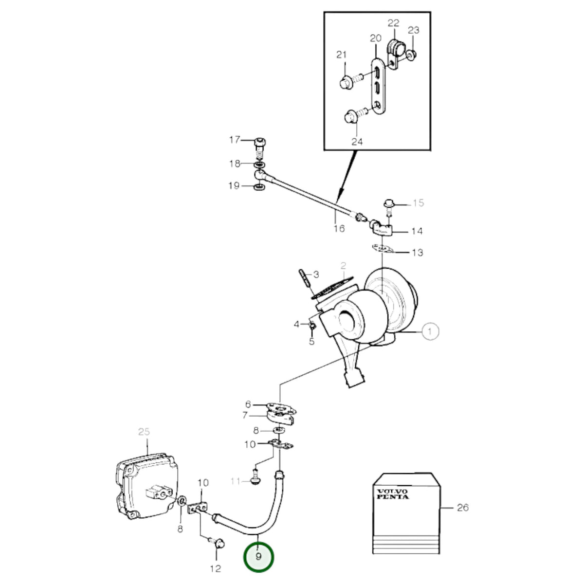425826 - Oil Return Pipe
