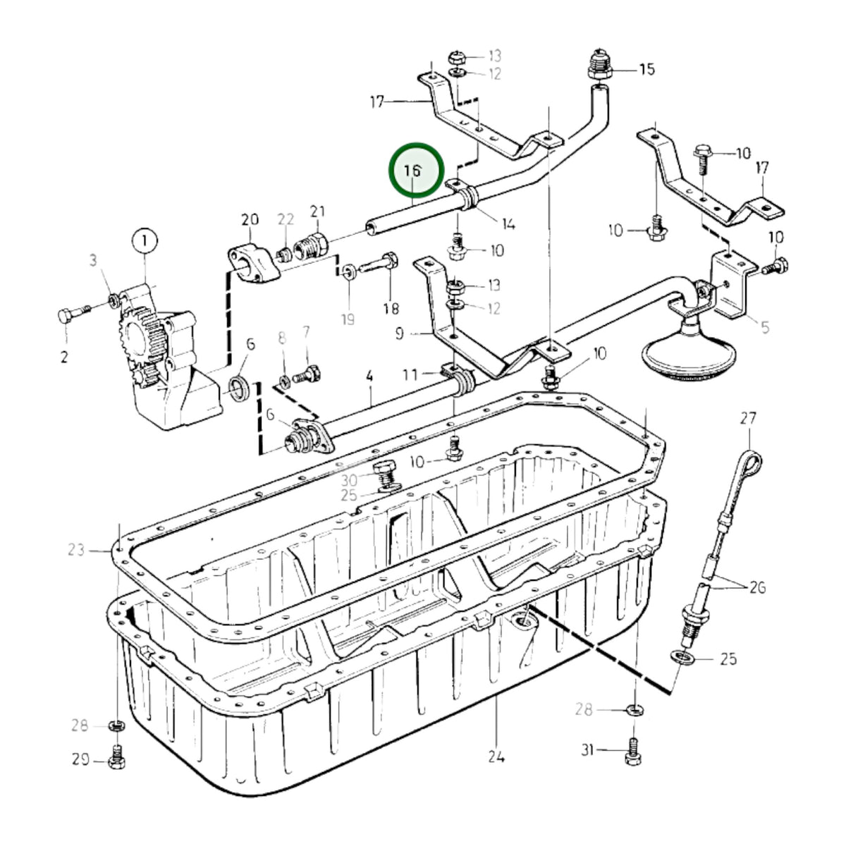 470375 - Oil Pressure Pipe
