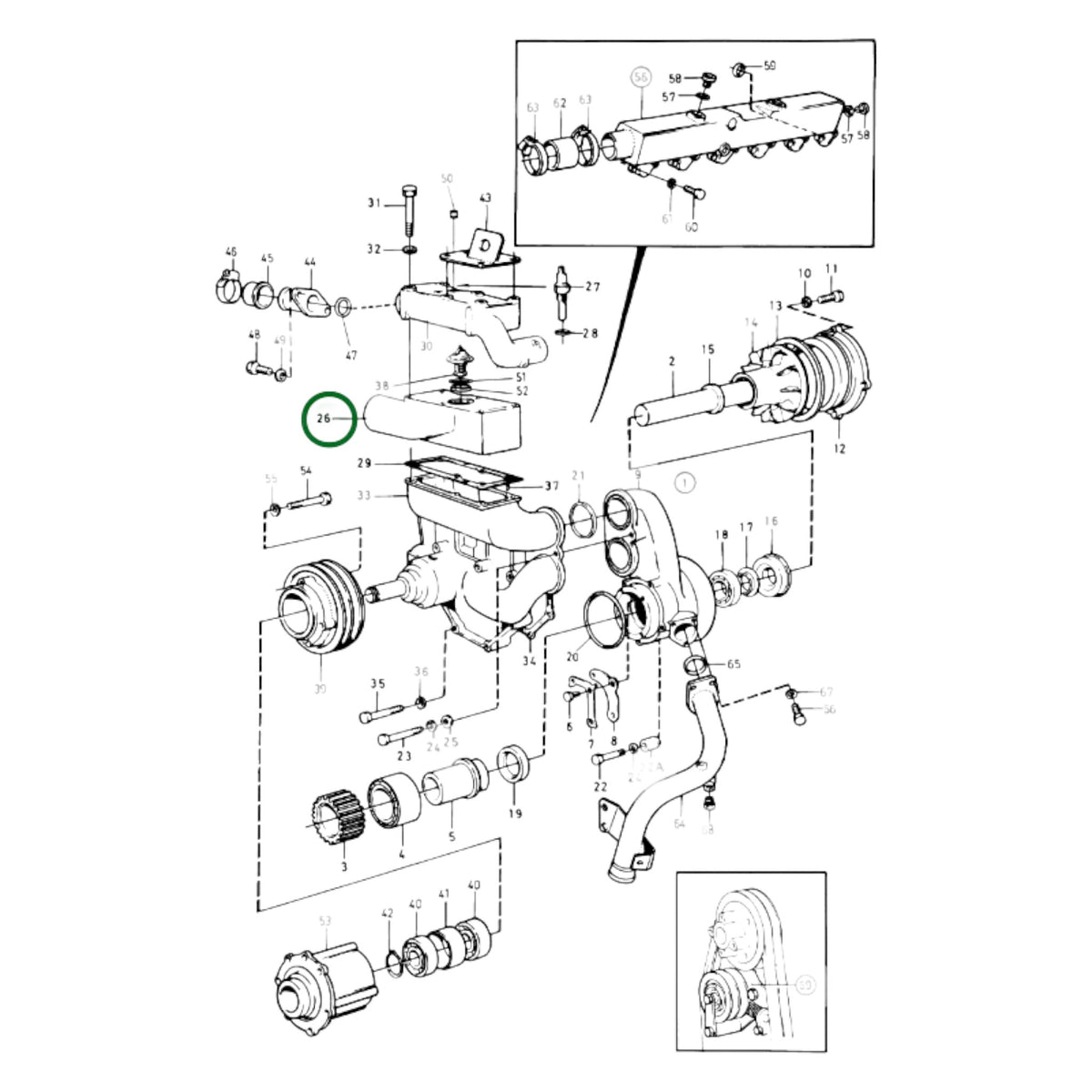 470396 - Thermostat Housing