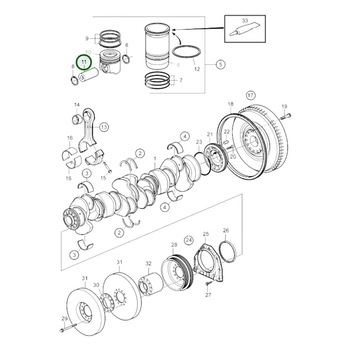 8131232 - Piston Pin