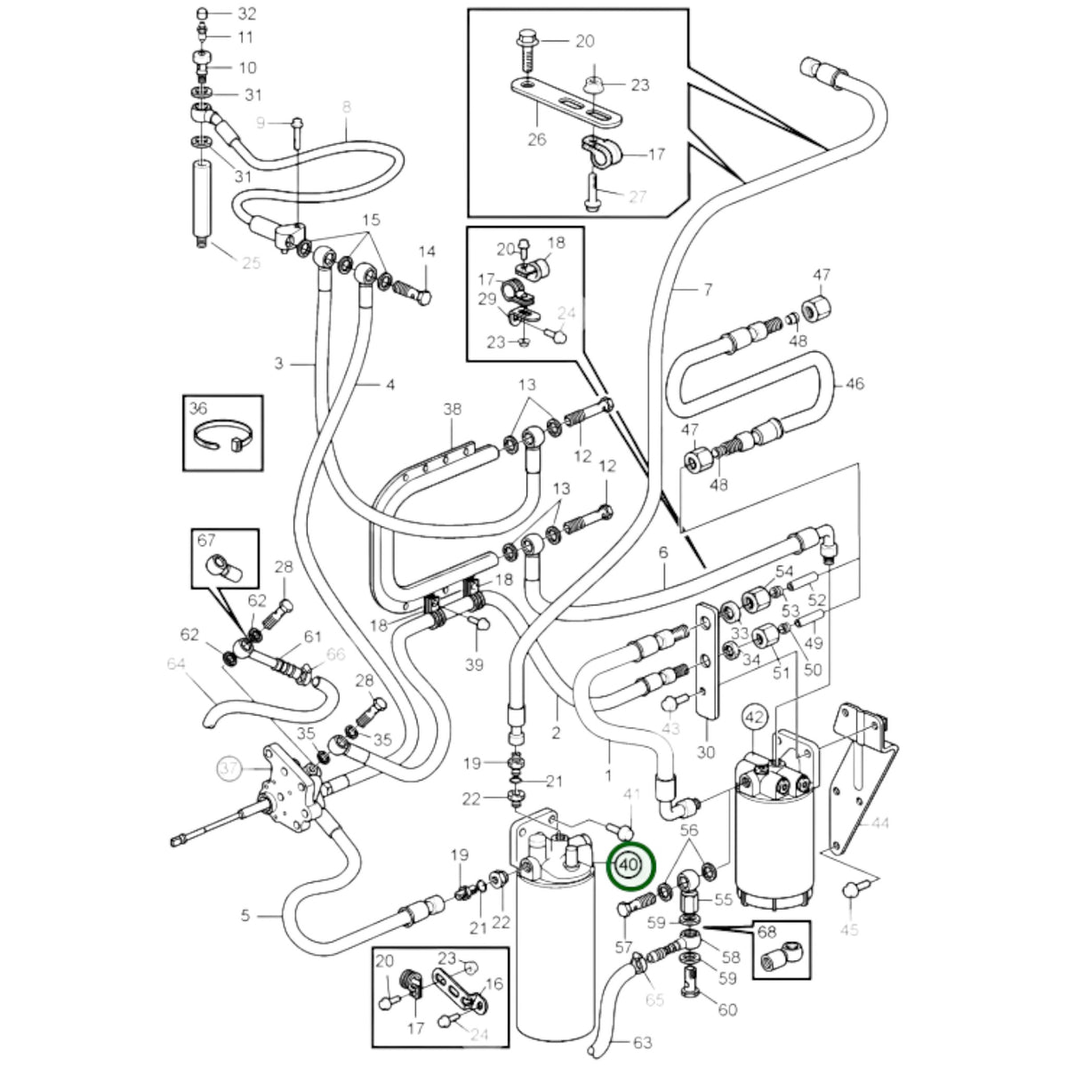 8148604 - Fuel Filter Housing