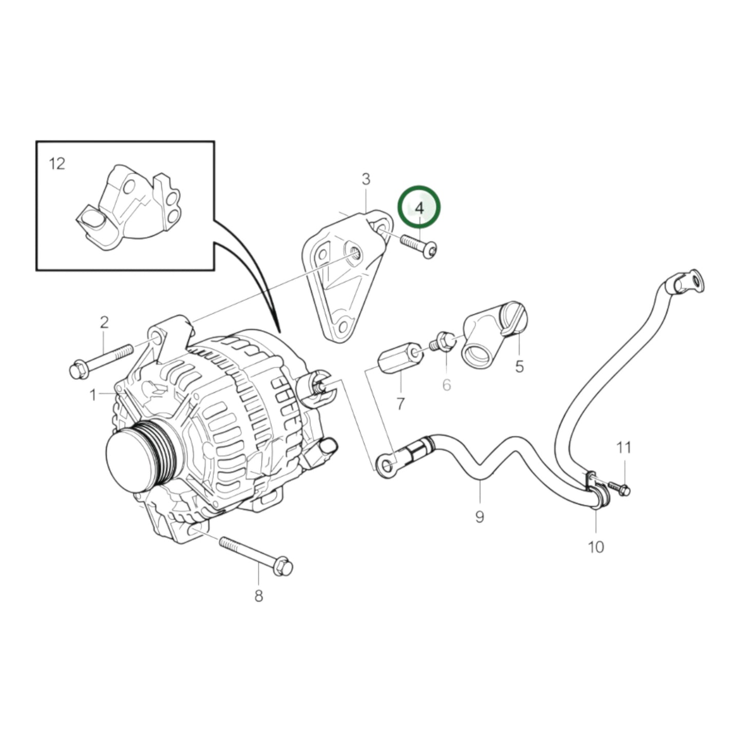969601 - Six Point Socket Screw