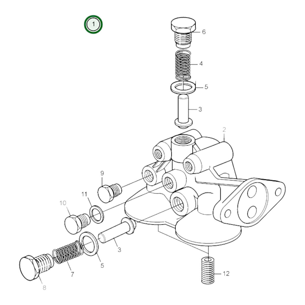 8194717 - Oil Filter Housing