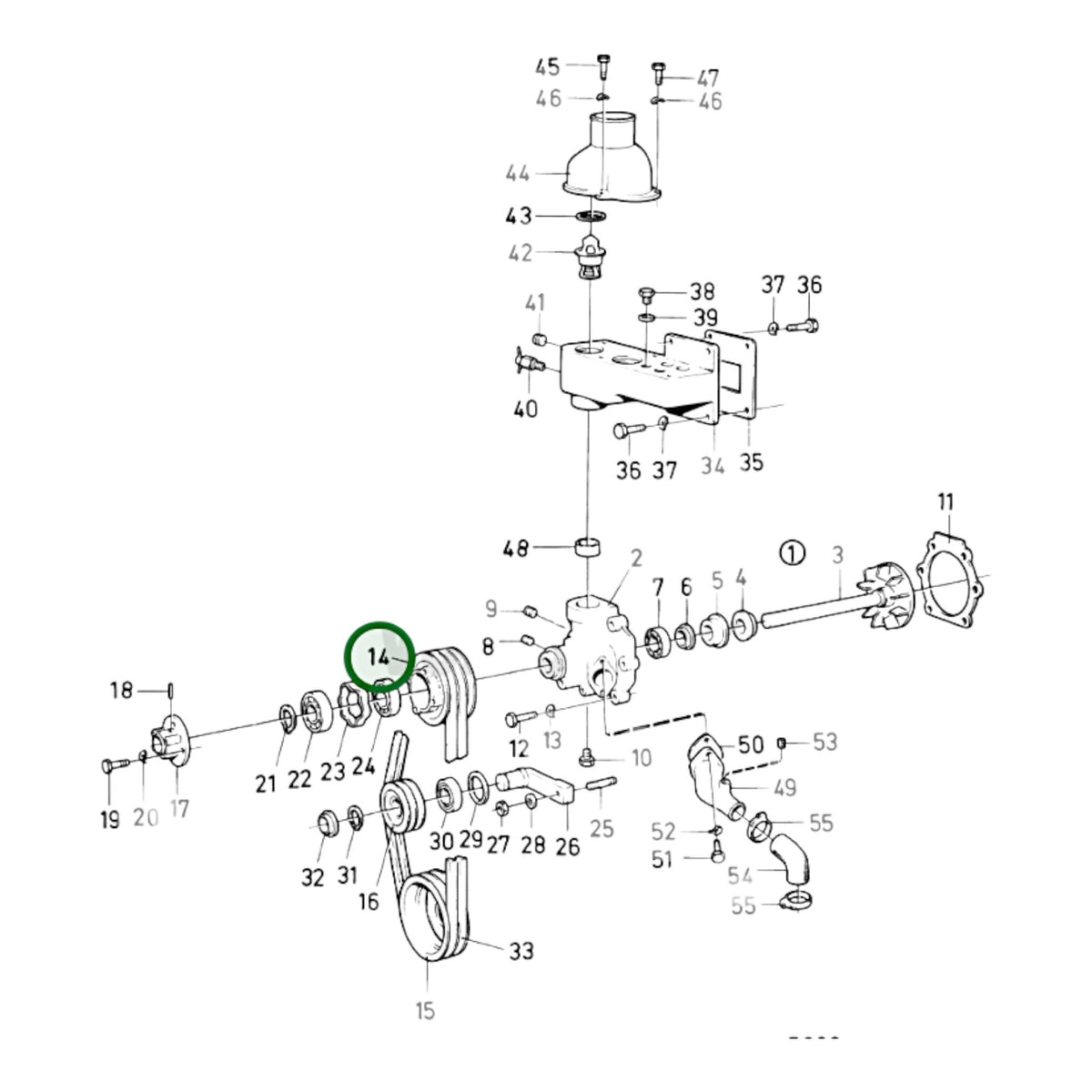 820791 - V-Belt Pulley