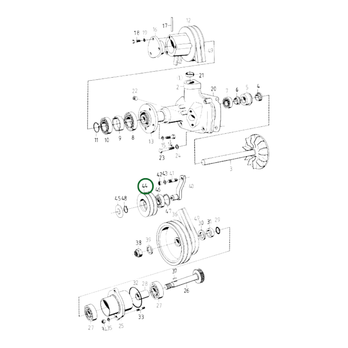 822551 - V-Belt Pulley