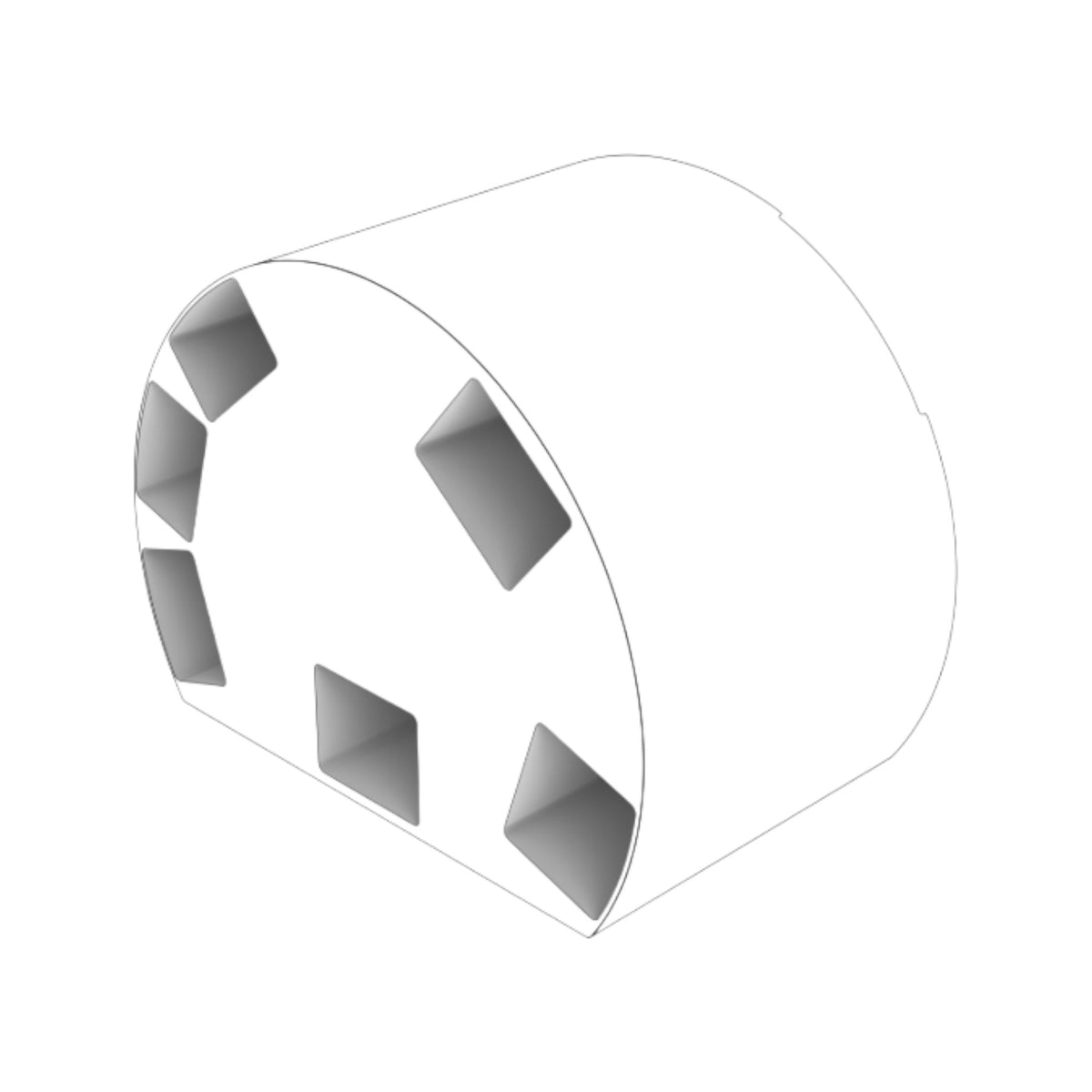 828624 - Receptacle Housing