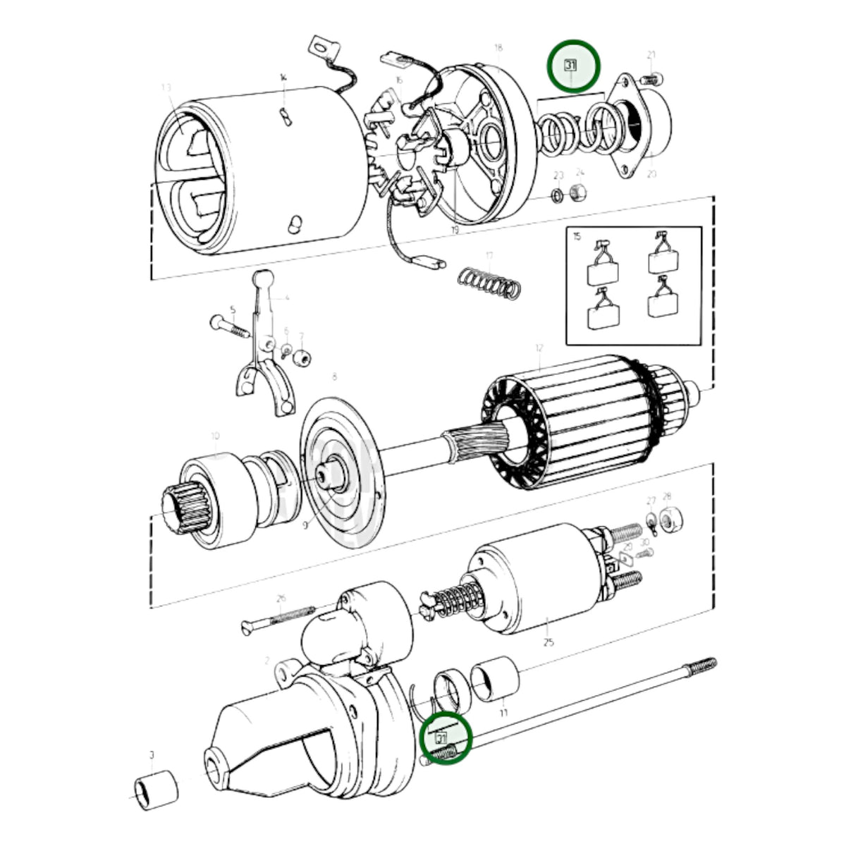 829707 - Small Parts Kit