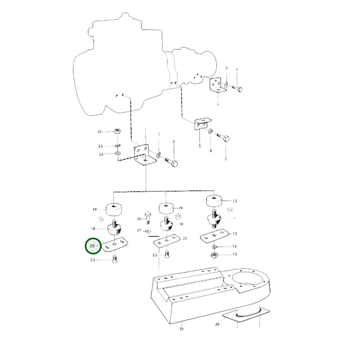 833948 - Attaching Plate