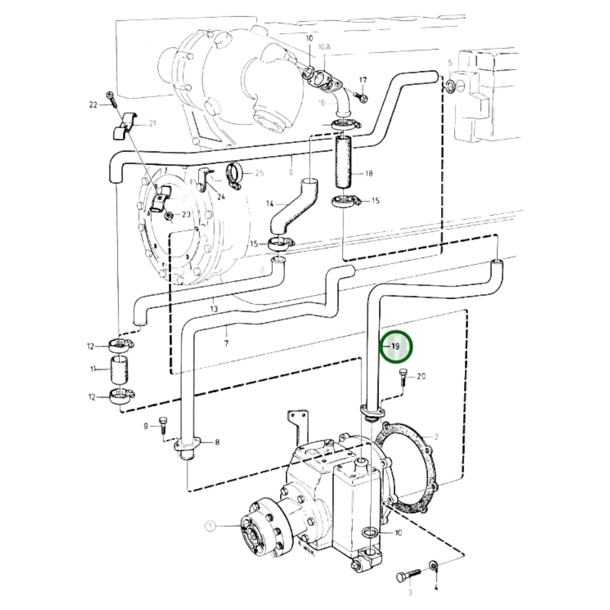 843272 - Coolant Pipe