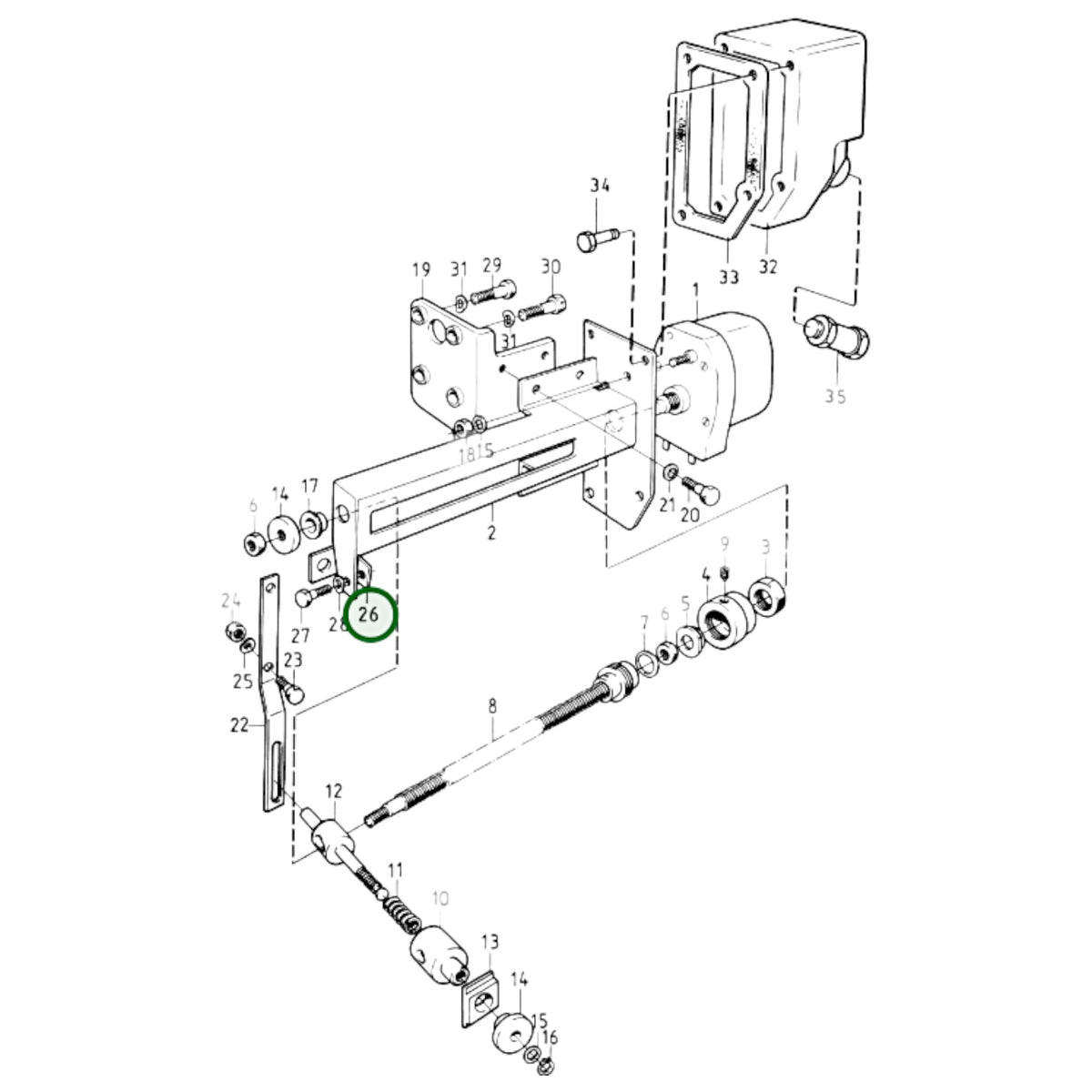 843809 - Attaching Plate