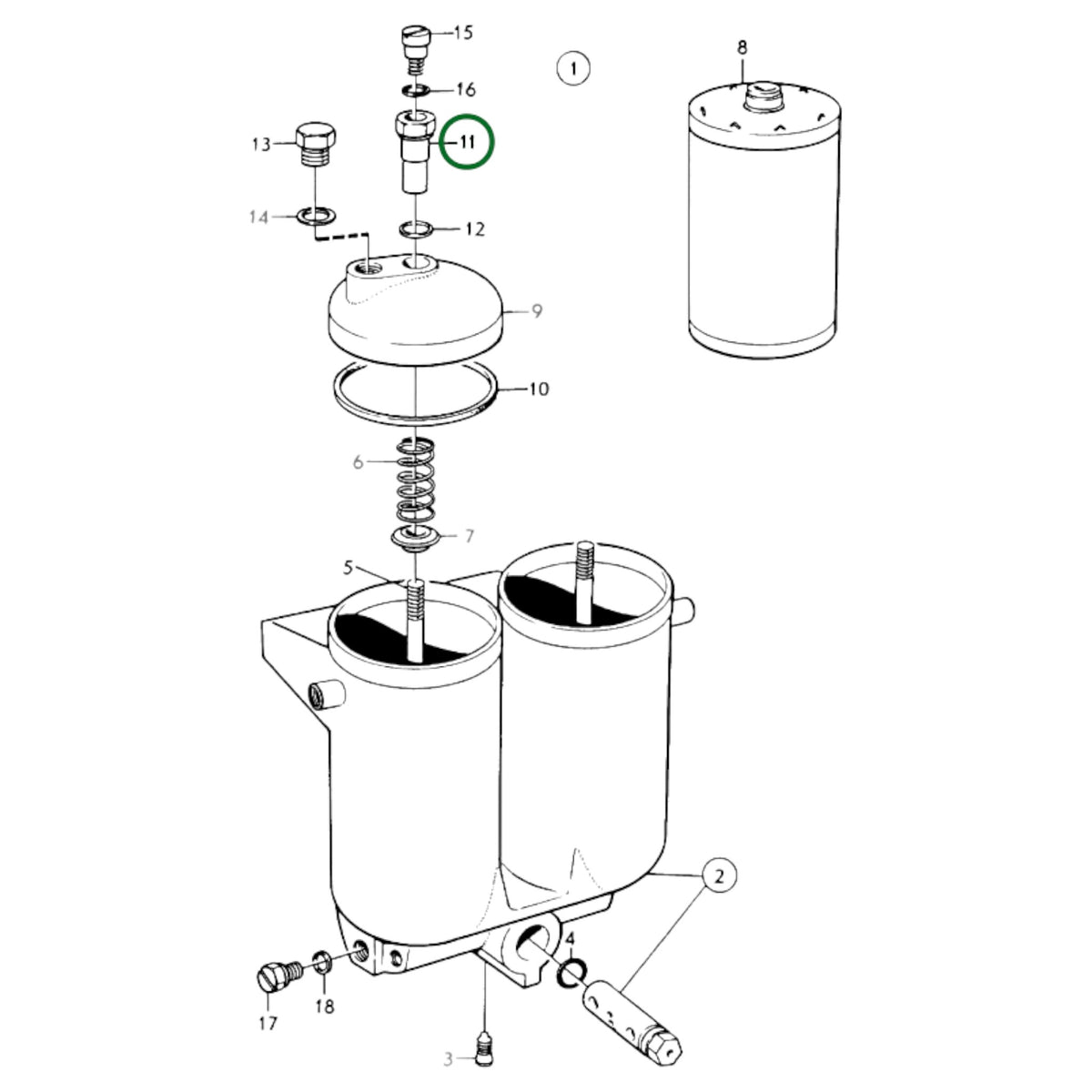 843833 - Tensioning Nut