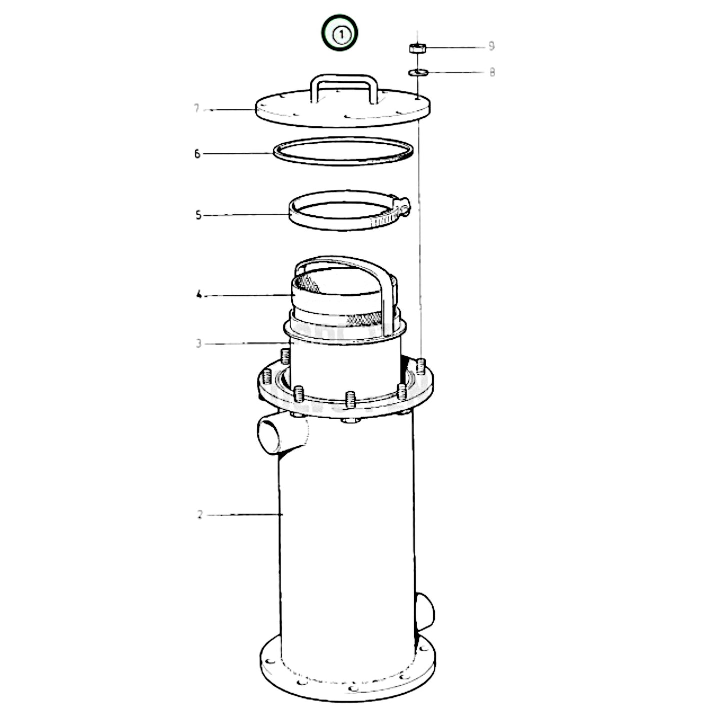 843957 - Seawater Filter