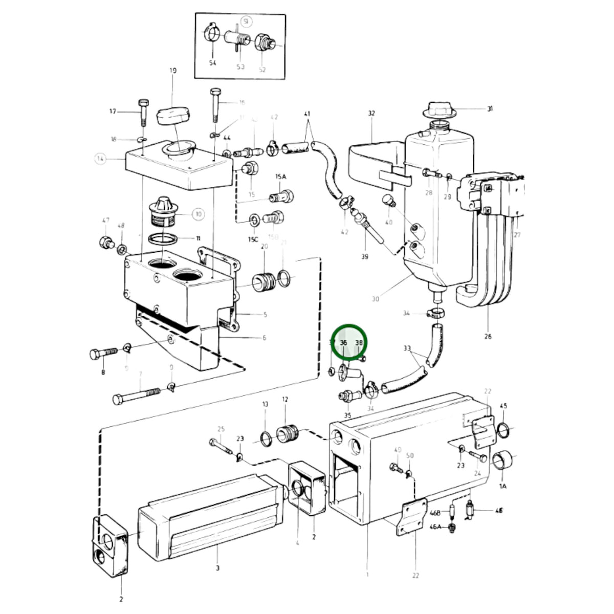 844416 - Coolant Pipe