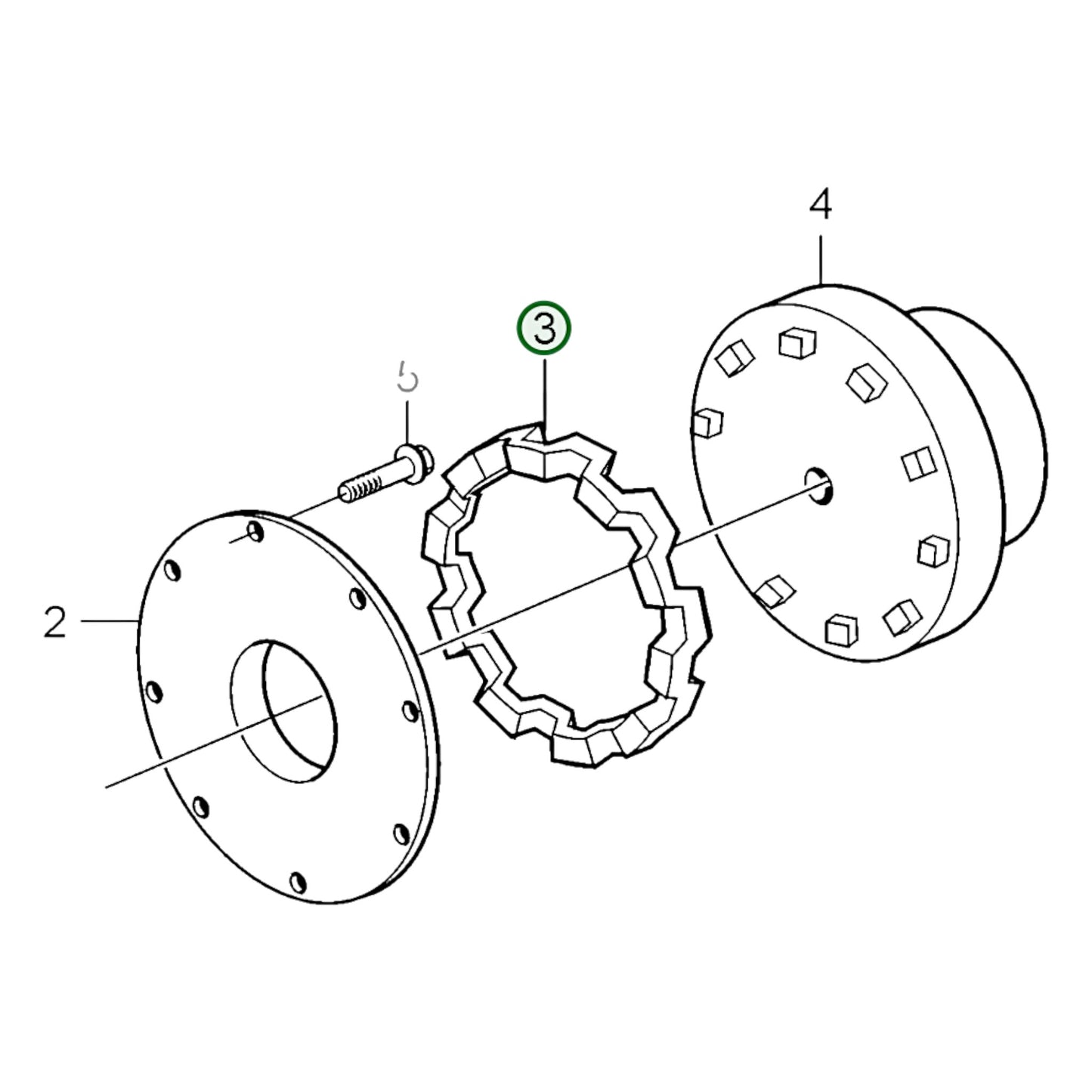 845621 - Rubber Element