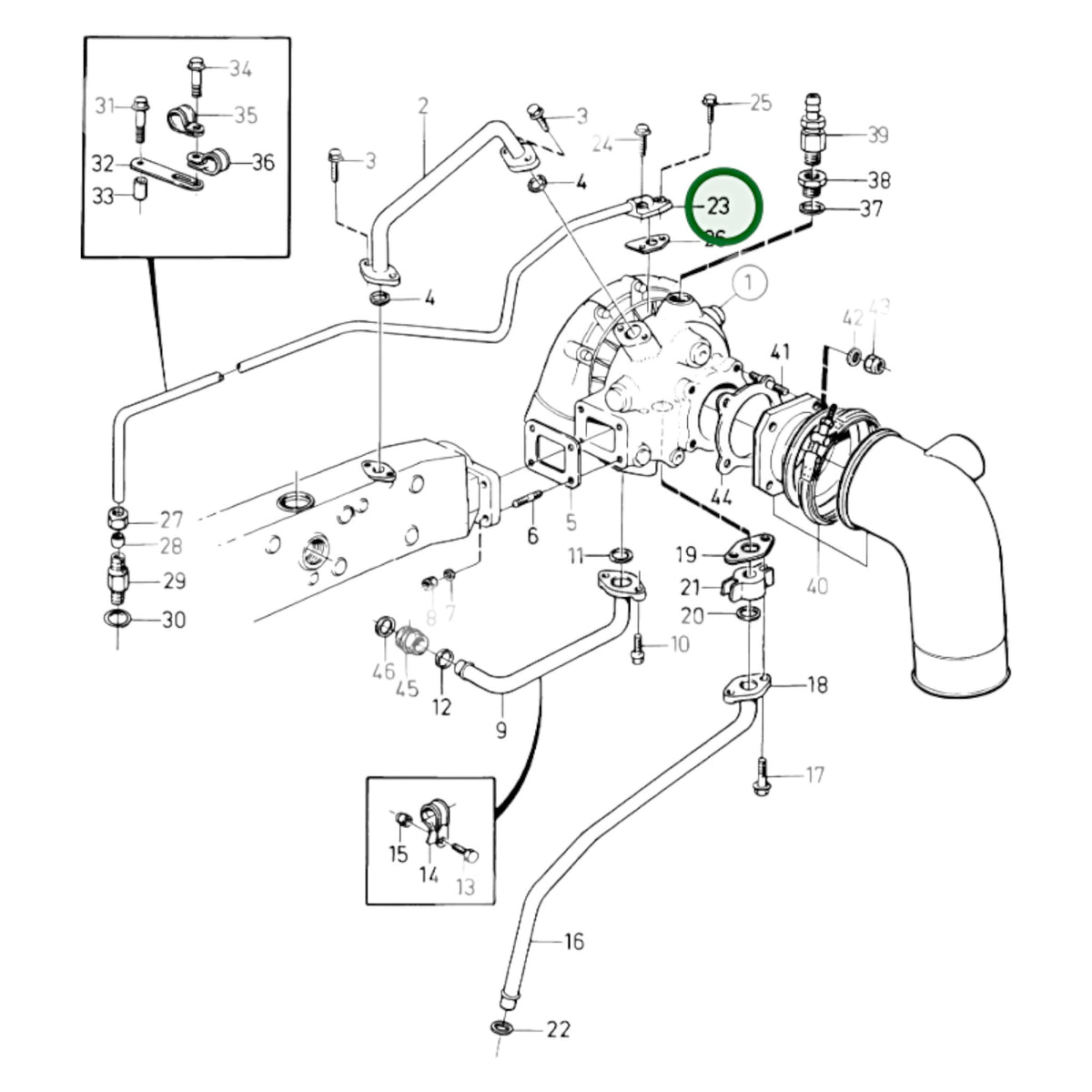 847834 - Oil Pressure Pipe