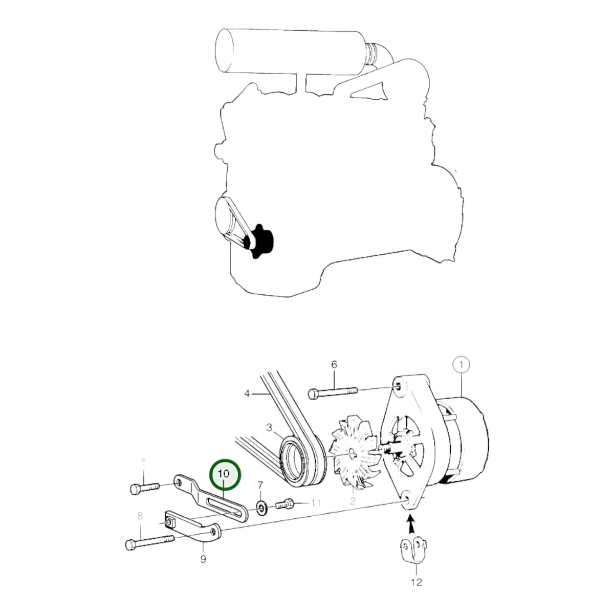 847957 - Tensioner