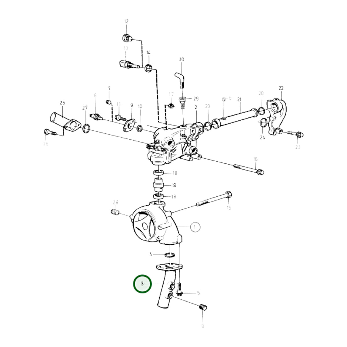848143 - Coolant Pipe