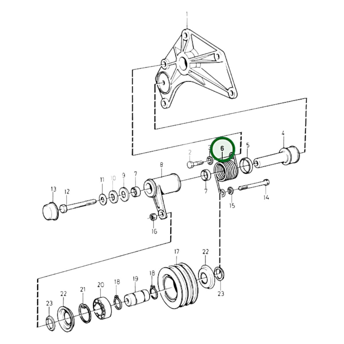 849051 - Torsion Spring