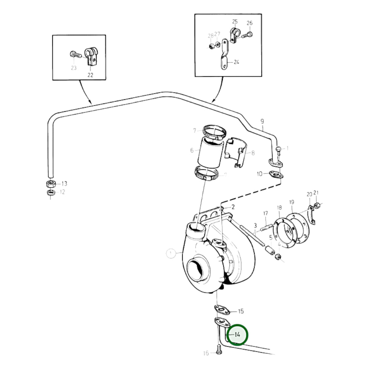 849255 - Oil Return Pipe