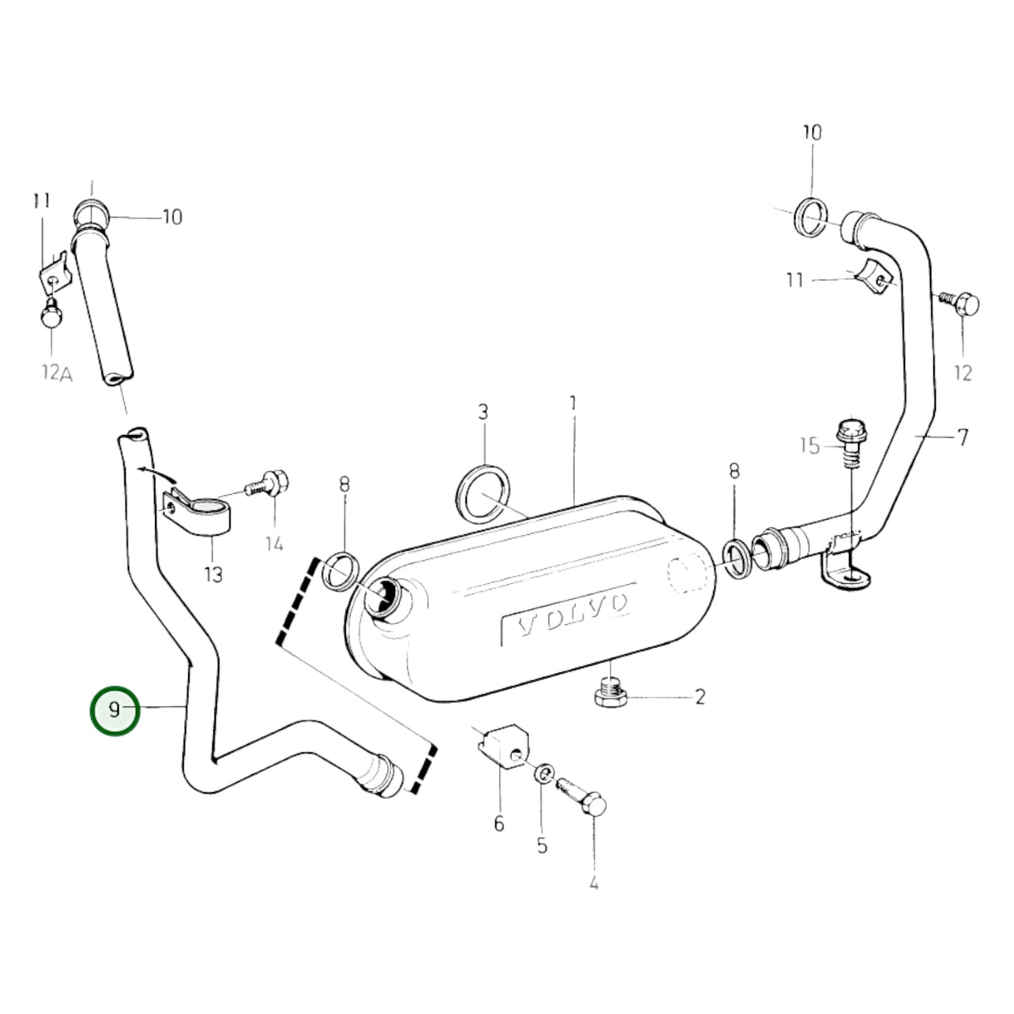 849673 - Coolant Pipe