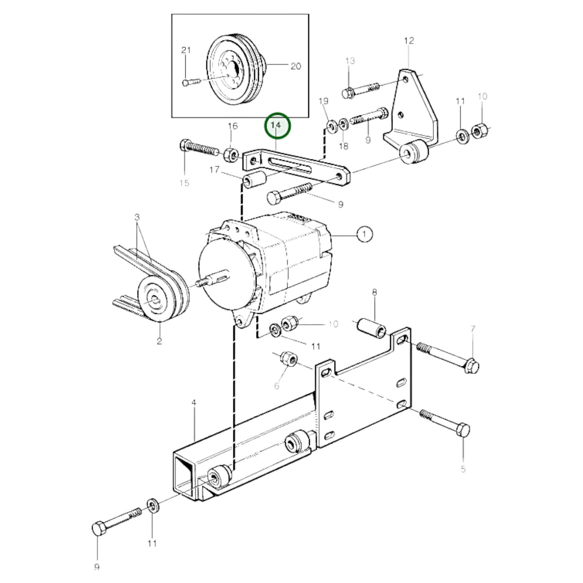 849791 - Tensioner