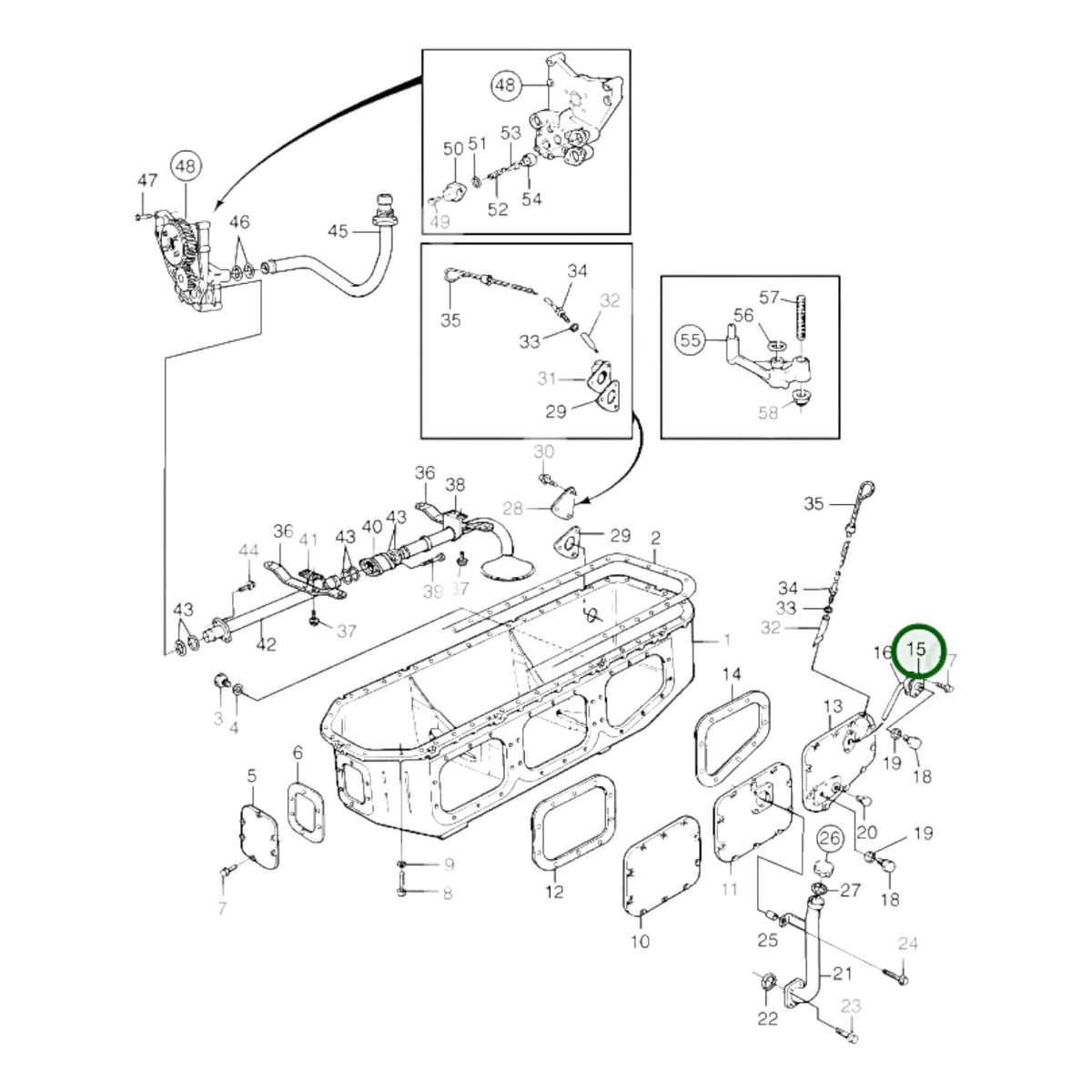 849793 - Oil Draining Pipe