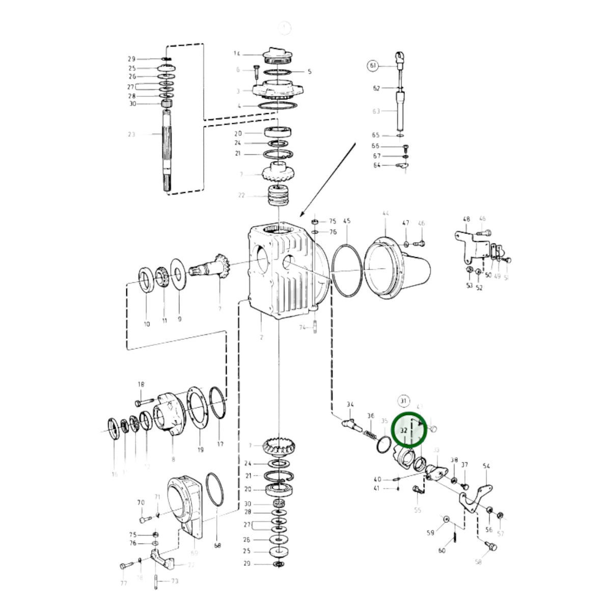 851662 - Bearing Housing