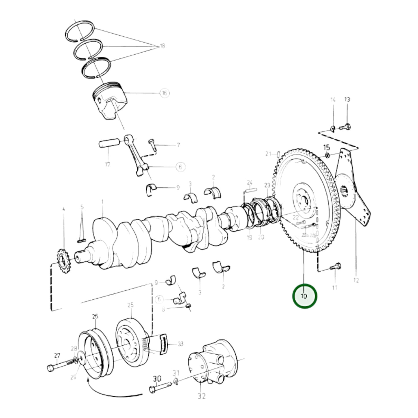 855814 - Flywheel
