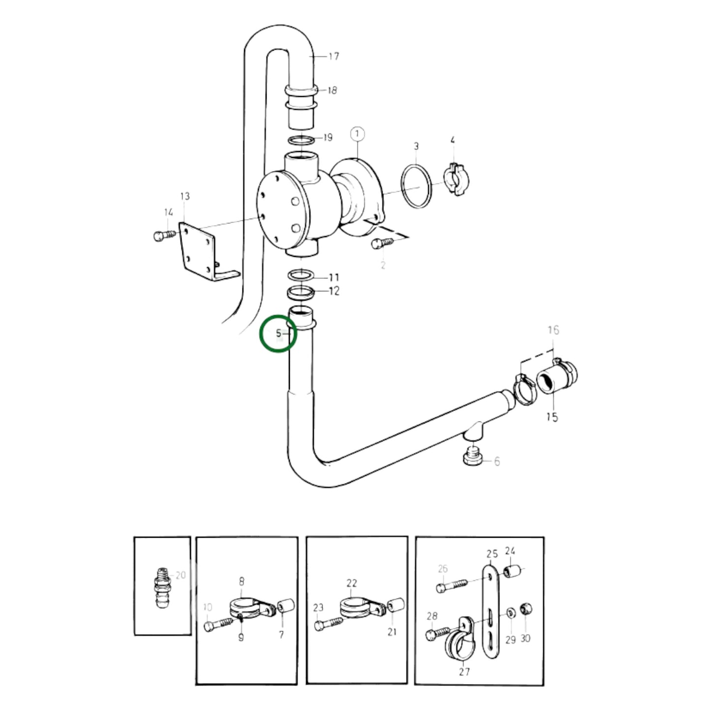 858544 - Coolant Pipe
