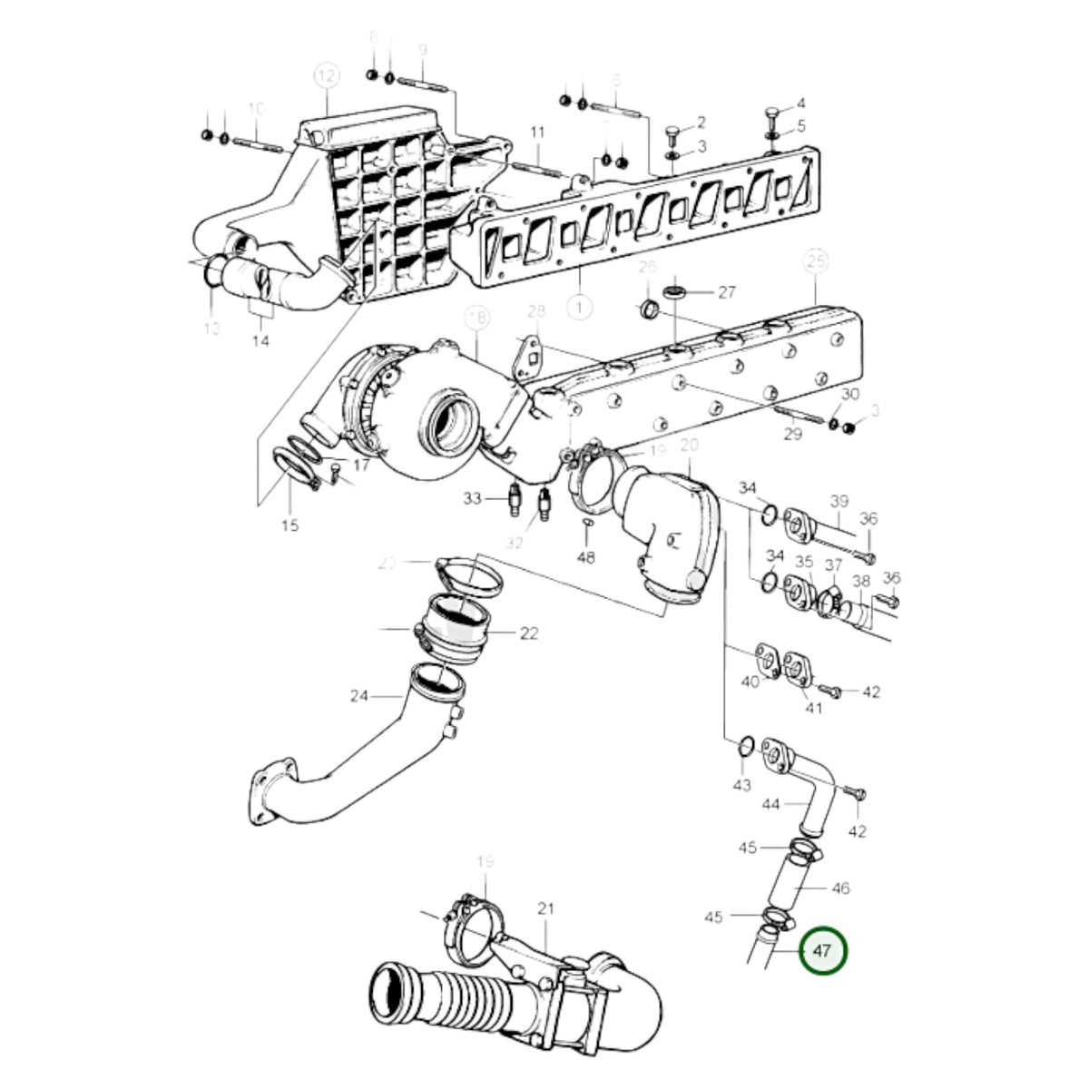 858678 - Coolant Pipe