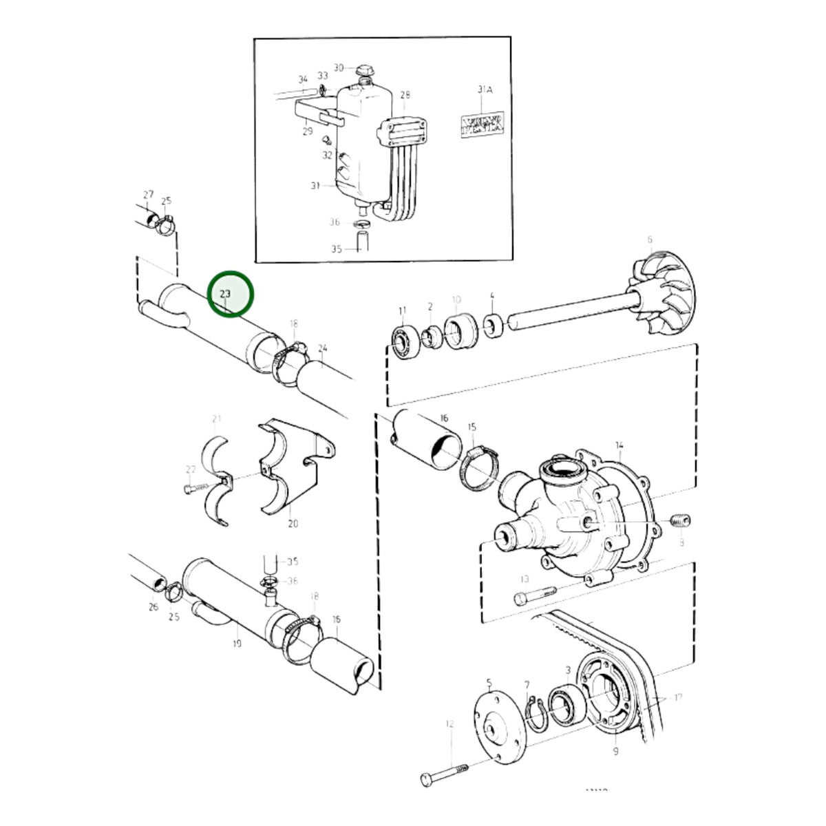 860966 - Coolant Pipe