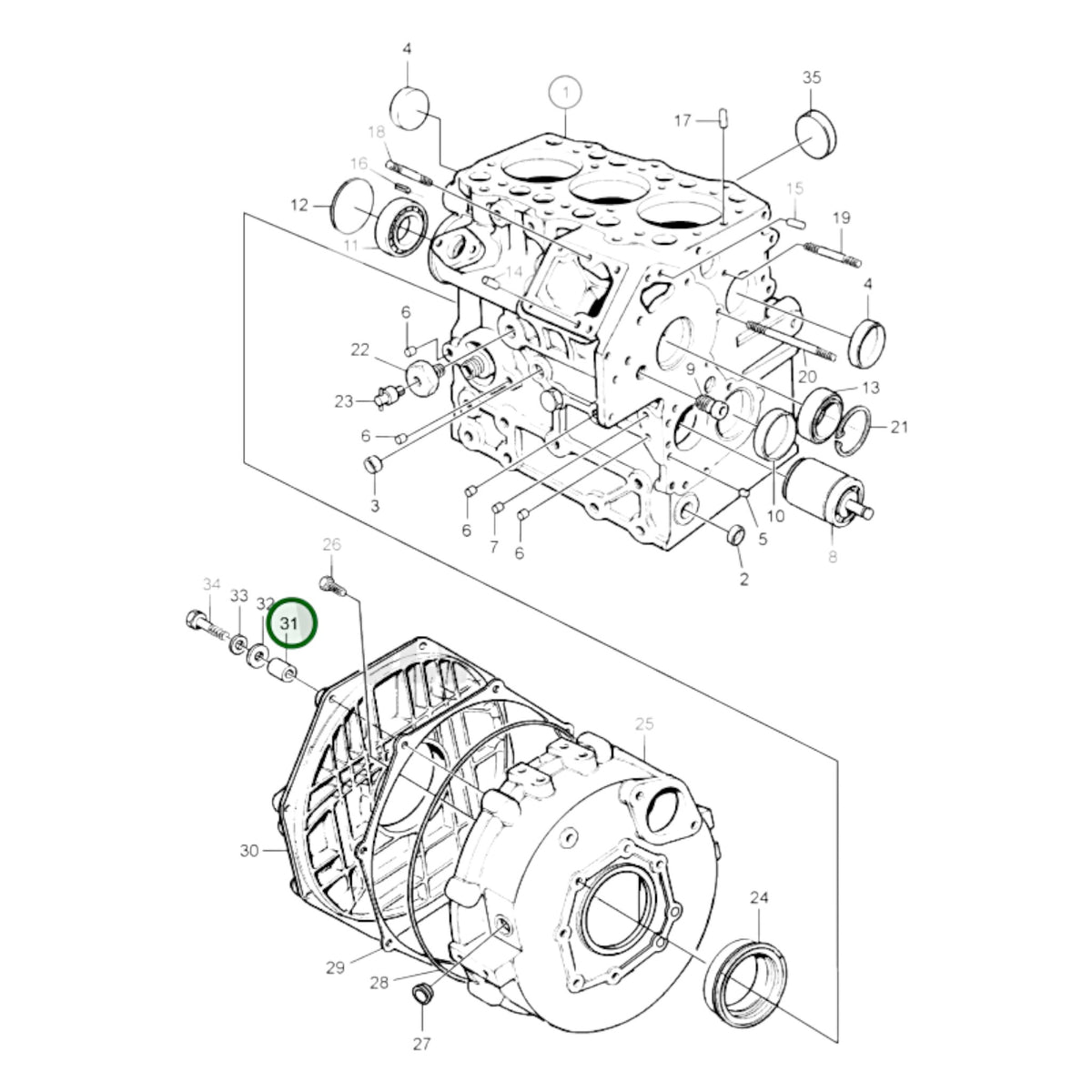 861635 - Insulating Bushing