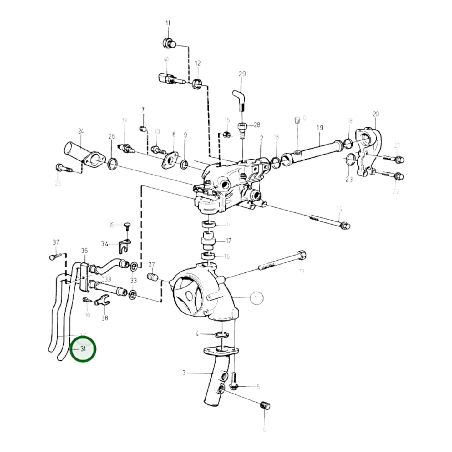 862545 - Coolant Pipe