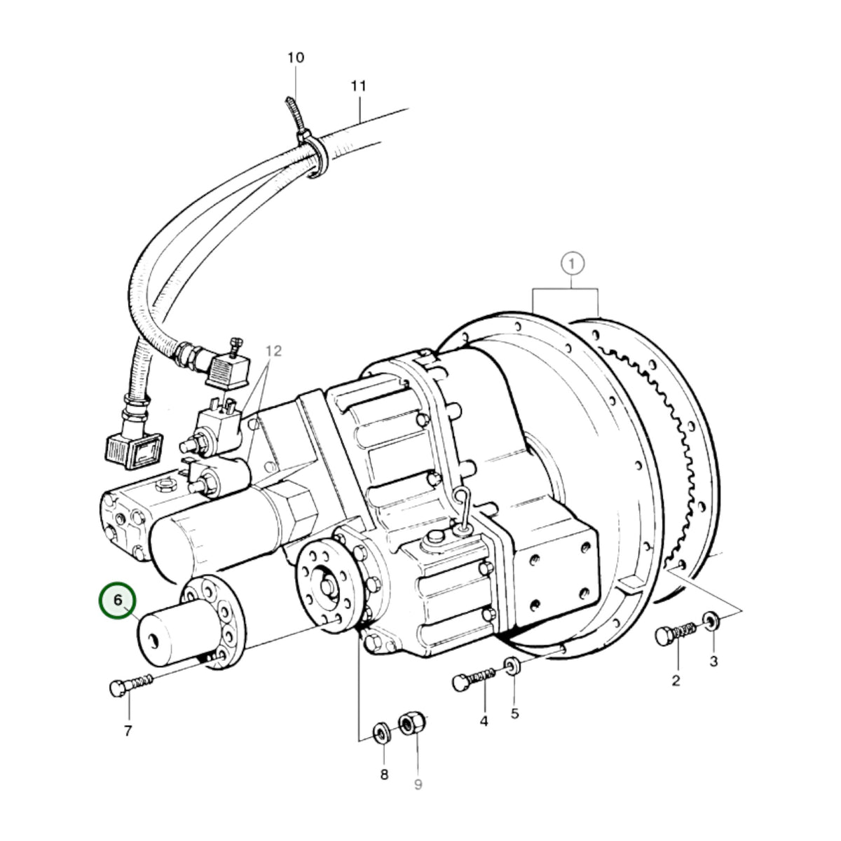 863994 - Clutch Flange