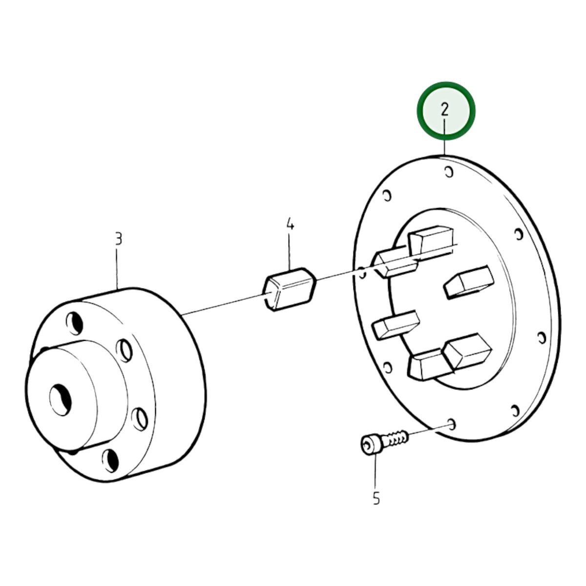 864155 - Companion Flange