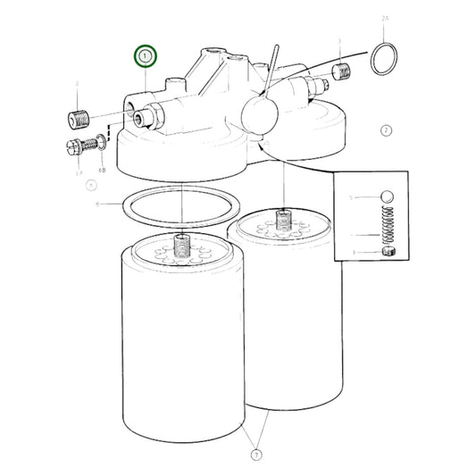 864399 - Fuel Filter