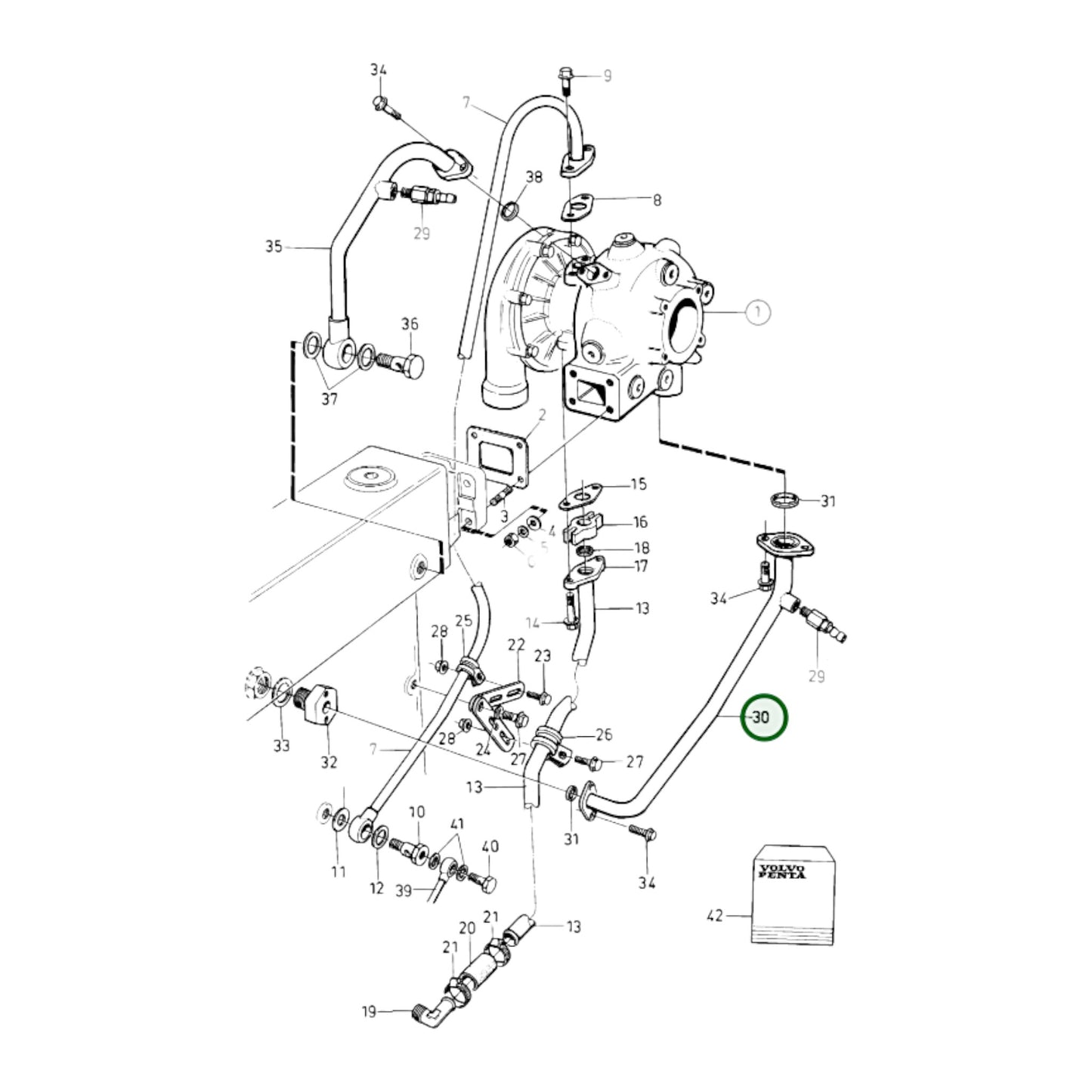864599 - Coolant Pipe