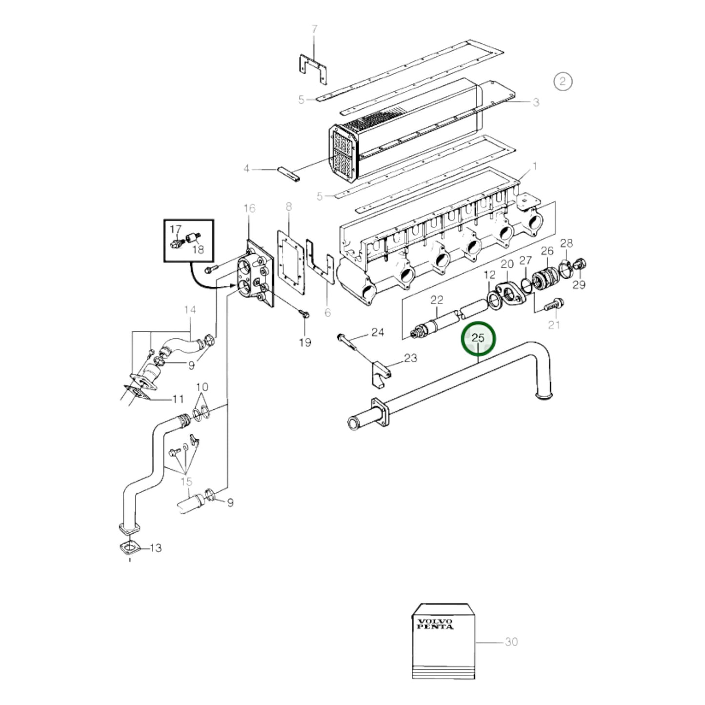 866772 - Coolant Pipe
